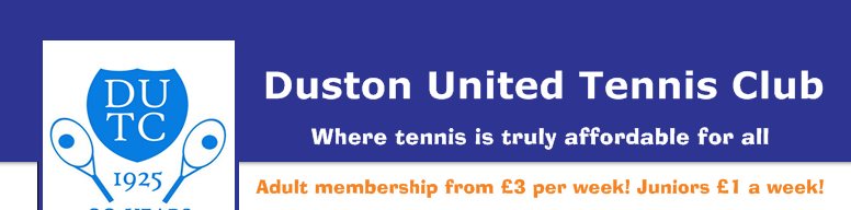 Duston United Tennis Club - A Tennis Club for everyone